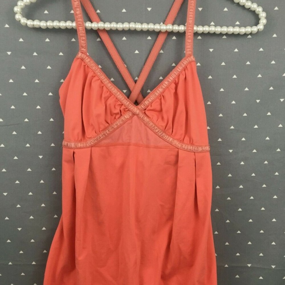 Lululemon Workout Tank Size 6 Racerback Pink